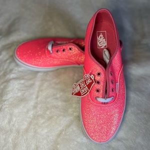 Pink Glitter Vans